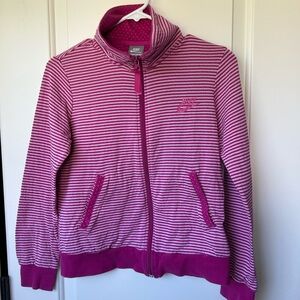 Nike Pink Striped Jacket